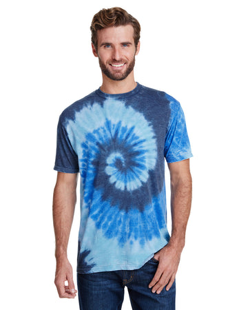Colortone 1090 Festival Tie-Dyed Burnout T-Shirt